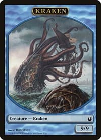 Kraken Token - Born of the Gods - Magic: The Gathering card