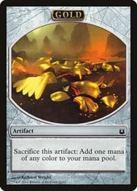 Gold Token - Born of the Gods - Magic: The Gathering card