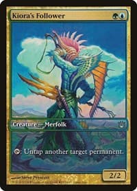 Kiora's Follower - Game Day & Store Championship Promos - Magic: The Gathering card
