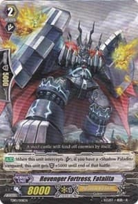 Revenger Fortress, Fatalita - Trial Deck 10: Purgatory Revenger - Cardfight Vanguard card