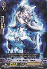 Black Sage, Charon - Trial Deck 10: Purgatory Revenger - Cardfight Vanguard card