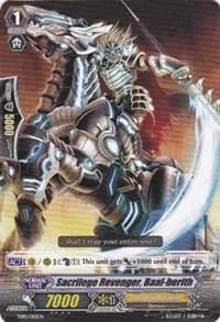 Sacrilege Revenger, Baal-berith - Trial Deck 10: Purgatory Revenger - Cardfight Vanguard card
