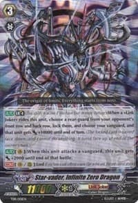Star-vader, Infinite Zero Dragon - Trial Deck 11: Star-vader Invasion - Cardfight Vanguard card