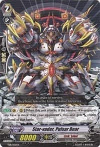 Star-vader, Pulsar Bear - Trial Deck 11: Star-vader Invasion - Cardfight Vanguard card