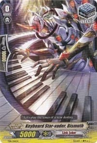Keyboard Star-vader, Bismuth - Trial Deck 11: Star-vader Invasion - Cardfight Vanguard card