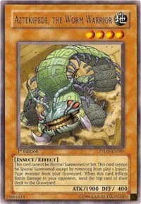Aztekipede, the Worm Warrior - Phantom Darkness - YuGiOh card