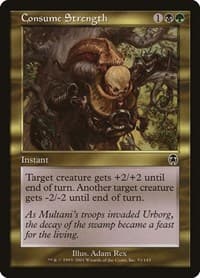 Consume Strength - Apocalypse - Magic: The Gathering card
