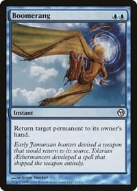 Boomerang - Duels of the Planeswalkers - Magic: The Gathering card