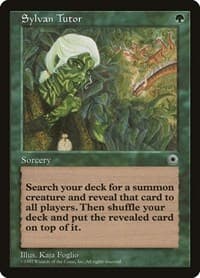 Sylvan Tutor - Portal - Magic: The Gathering card