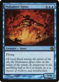Mahamoti Djinn - Duels of the Planeswalkers - Magic: The Gathering card