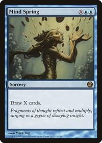 Mind Spring - Duels of the Planeswalkers - Magic: The Gathering card