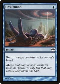 Unsummon - Duels of the Planeswalkers - Magic: The Gathering card