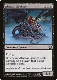 Abyssal Specter - Duels of the Planeswalkers - Magic: The Gathering card