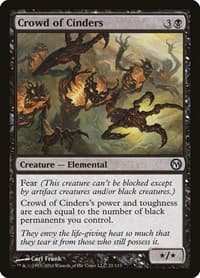 Crowd of Cinders - Duels of the Planeswalkers - Magic: The Gathering card