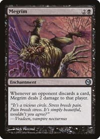Megrim - Duels of the Planeswalkers - Magic: The Gathering card