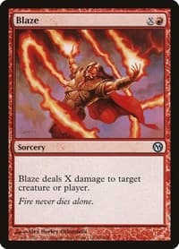 Blaze - Duels of the Planeswalkers - Magic: The Gathering card