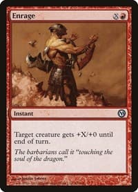 Enrage - Duels of the Planeswalkers - Magic: The Gathering card