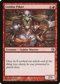 Goblin Piker - Duels of the Planeswalkers - Magic: The Gathering card