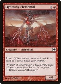 Lightning Elemental - Duels of the Planeswalkers - Magic: The Gathering card