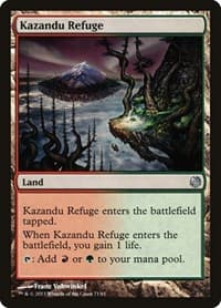 Kazandu Refuge - Duel Decks: Heroes vs. Monsters - Magic: The Gathering card