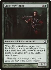 Civic Wayfinder - Duels of the Planeswalkers - Magic: The Gathering card
