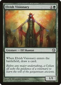 Elvish Visionary - Duels of the Planeswalkers - Magic: The Gathering card