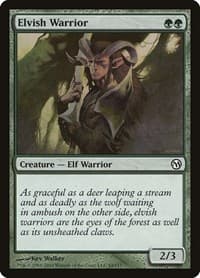 Elvish Warrior - Duels of the Planeswalkers - Magic: The Gathering card