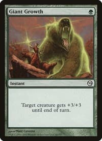 Giant Growth - Duels of the Planeswalkers - Magic: The Gathering card