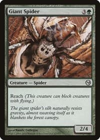 Giant Spider - Duels of the Planeswalkers - Magic: The Gathering card