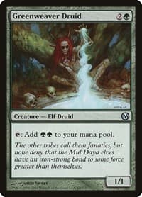 Greenweaver Druid - Duels of the Planeswalkers - Magic: The Gathering card