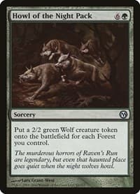 Howl of the Night Pack - Duels of the Planeswalkers - Magic: The Gathering card