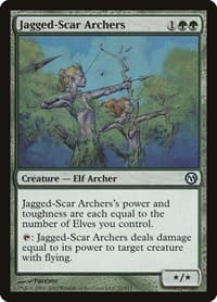 Jagged-Scar Archers - Duels of the Planeswalkers - Magic: The Gathering card