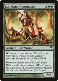 Lys Alana Huntmaster - Duels of the Planeswalkers - Magic: The Gathering card