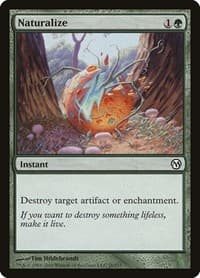 Naturalize - Duels of the Planeswalkers - Magic: The Gathering card