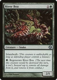 River Boa - Duels of the Planeswalkers - Magic: The Gathering card