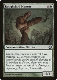 Roughshod Mentor - Duels of the Planeswalkers - Magic: The Gathering card