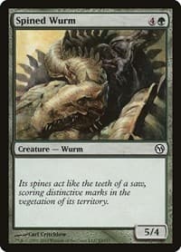 Spined Wurm - Duels of the Planeswalkers - Magic: The Gathering card