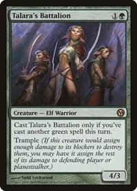 Talara's Battalion - Duels of the Planeswalkers - Magic: The Gathering card