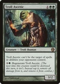 Troll Ascetic - Duels of the Planeswalkers - Magic: The Gathering card