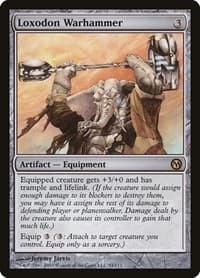 Loxodon Warhammer - Duels of the Planeswalkers - Magic: The Gathering card