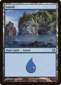 Island (98) - Duels of the Planeswalkers - Magic: The Gathering card