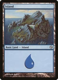 Island (100) - Duels of the Planeswalkers - Magic: The Gathering card