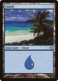 Island (101) - Duels of the Planeswalkers - Magic: The Gathering card