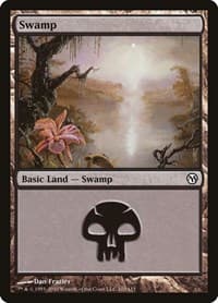Swamp (102) - Duels of the Planeswalkers - Magic: The Gathering card
