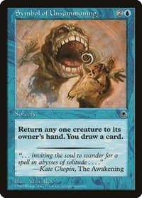 Symbol of Unsummoning - Portal - Magic: The Gathering card