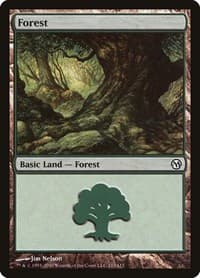 Forest (113) - Duels of the Planeswalkers - Magic: The Gathering card