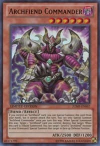 Archfiend Commander - Shonen Jump Magazine Promos - YuGiOh card