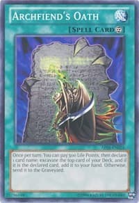 Archfiend's Oath - Astral Pack 4 - YuGiOh card