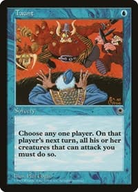 Taunt - Portal - Magic: The Gathering card