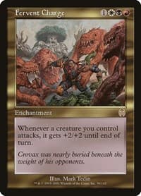Fervent Charge - Apocalypse - Magic: The Gathering card